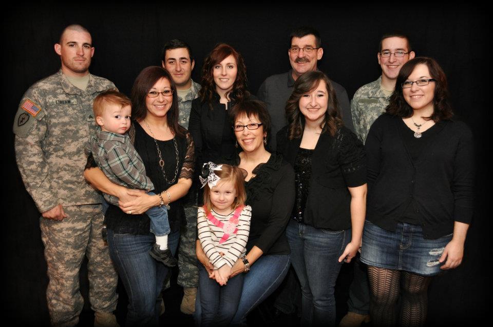 The Family Behind Top Notch Chimney Sweeps & Services Back row: SSgt Paul Stream, Specialist Matthew Hunkele, Mackenzie Hunkele, SFC (retired) Tom Hunkele, Cadet Charles Hunkele, Front Row: Katie Stream & Grayson, Charlotte Hunkele & Bella, Caroline Hunkele, Colleen Hunkele, not picture is our newest grandchildren Paxton Stream, Harper Quinn Hunkele